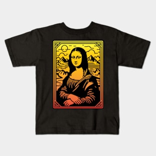 Mona Lisa Tarot Kids T-Shirt